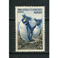 Французские Южные и Антарктические территории (TAAF) - 1956 - Пингвины 50С - [Mi.2] - 1 марка. MNH.  (Лот 6JR)-T3P19