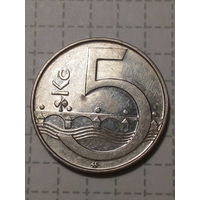 5 крон Чехия 2009 год