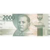 Индонезия 2000 рупий образца 2017 года UNC p155b
