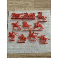 Набор солдатиков "Красная конница", СССР, начало 80-х гг.