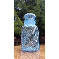 Чайница, 19 век, Неманское стекло.Редкая.