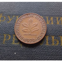 2 пфеннига 1970 (F) Германия ФРГ #06