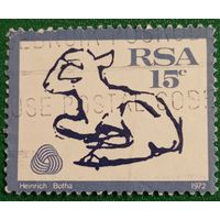 ЮАР 1972. Овцеводство и шерстяная промышленность