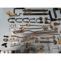 Ручки дверные мебельные, засовы, цепочки из СССР
