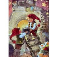 Открытка чистая 10х15 см. Художница Екатерина Бабок ( 2014 год )