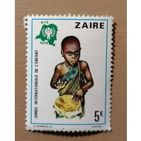 Марка Заир, дети Заира, 1979 г.