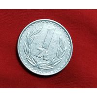 Польша 1 злотый, 1985