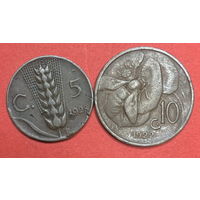 Италия, 2 монеты