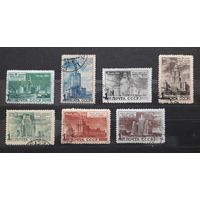 СССР 1950г. Марки серии "Высотные здания"(7 из 8). гаш.