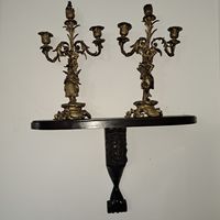 Консоль. Полка.Настенная. Резьба. Дерево. Винтаж.