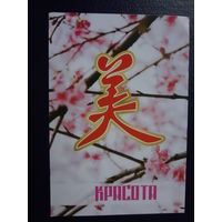 Календарик 2011 г.  Красота.