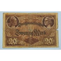 1914 год Германия 20 марок