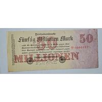1923 год Германия 50 000 000 марок