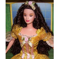 Кукла Барби/Barbie BEAUTY AND THE BEAST BELLE из детской коллекционной серии фирмы Mattel, 1999 г.