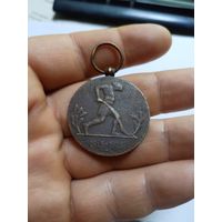 Медаль "10 лет независимости 1918-1928 г".Польша,Бронза