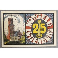 Банкнота 25 пфенниг 1921 год. Лютенбург. Веймарская республика