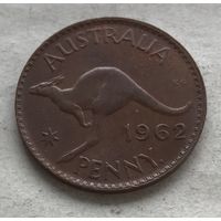 Австралия 1 пенни 1962 Елизавета II