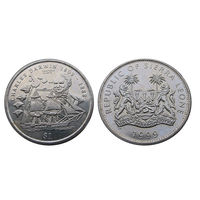 Сьерра Леоне 1 доллар 1999 Африка Дарвин