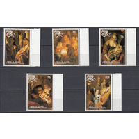 Живопись. Аитутаки. 1988. 5 марок. Michel N 642-646 (12,0 е)