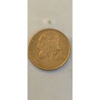 Кипр 20 цент 1991