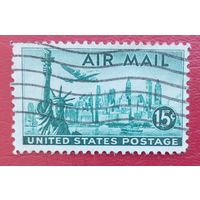 США, 1947 г., стандартный выпуск, авиапочта