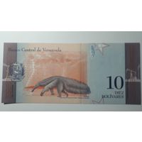 Венесуэла, 10 боливаров 2018 г. Серия C. UNC.