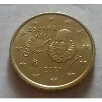 50 евроцентов, Испания 2021 г.