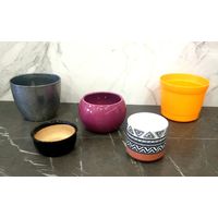 Горшки * для Цветов * Кашпо * 5 штук * Красивые!