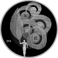 Олимпийское движение Республики Беларусь, 1 рубль 2016