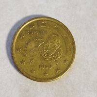 50 евроцентов 1999 Испания