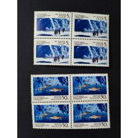 1990 СССР. Научное сотрудничество СССР и Австралии в Антарктиде. 2 Квартблока