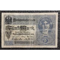 5 марок Германия 1917 г.