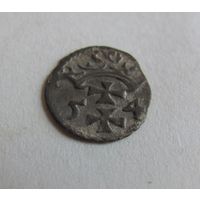 Денарий гданьский 1554 Сигизмунд II Август