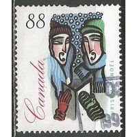 Канада. Рождество. 1993г. Mi#1396.