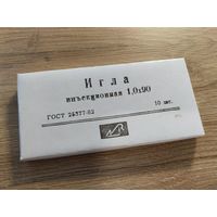 Игла инъекционная 1,0х90, лот 1 упаковка 10шт