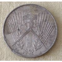 Германия. 10 пфеннигов 1952 года.