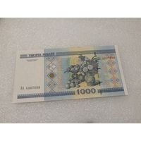 1000 рублей 2000 года, серия ЭА - UNC. Беларусь, РБ