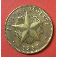 Куба, 1 песо 1988г.