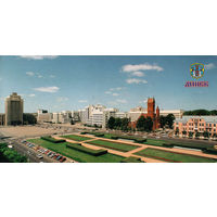 Почтовая открытка "Площа Незалежнасцi"