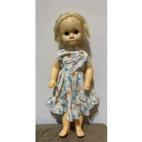 Кукла. СССР. Размер 60 см. Руки, ноги, голова на резинках. Пищалки нет.