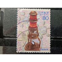 Япония, 2004. Деревянный микроскоп