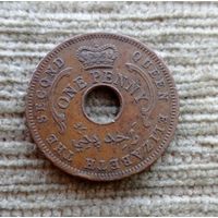 Werty71 Нигерия 1 пенни 1959