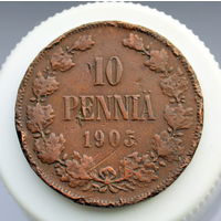 10 пенни 1905