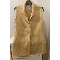 Жилет крутой, Laura Ashley, 100% лён