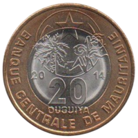 ИСЛАМСКАЯ РЕСПУБЛИКА МАВРИТАНИЯ. 20 УГИЙ 2014. UNC