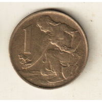 Чехословакия 1 крона 1991