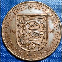 Джерси 1/12 шиллинга 1964 г.
