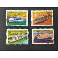 1981 СССР. Речной флот СССР. Полная серия