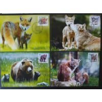 Беларусь 2020 КМ зверята.