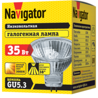 Лампа галогенная GU5.3 Navigator JCDR 230V 35W